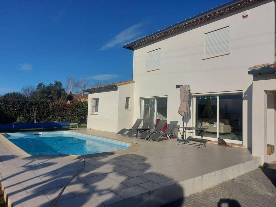 Studio Neuf Avec Acces Piscine Valergues Extérieur photo