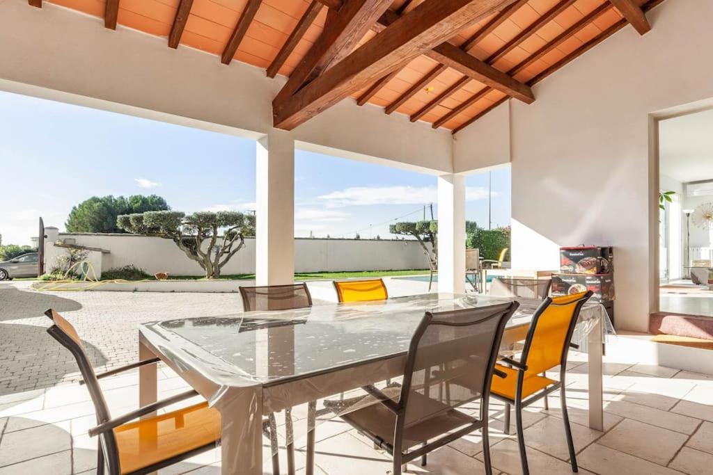 Studio Neuf Avec Acces Piscine Valergues Extérieur photo